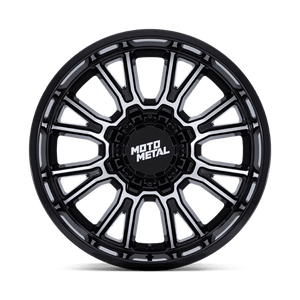 Moto Metal MO810 LEGACY Gloss Black Machined 20x9 +1 8x170mm 125.1mm - Wheelwiz