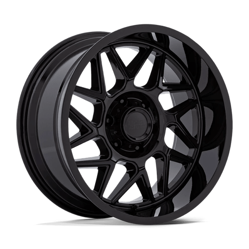 Moto Metal MO812 TURBINE Gloss Black 20x9 +20 5x127mm 71.5mm - Wheelwiz