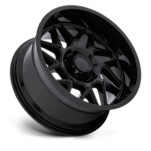 Moto Metal MO812 TURBINE Gloss Black 20x9 +1 8x180mm 124.2mm - Wheelwiz