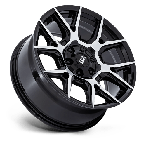 Moto Metal MO813 MASON Gloss Black W/ Machined Face 17x8.5 +12 6x135|6x139.7mm 95.1mm