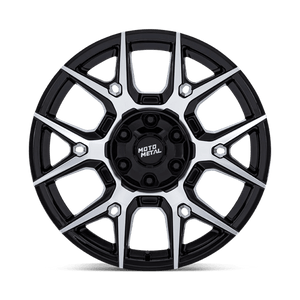 Moto Metal MO813 MASON Gloss Black W/ Machined Face 22x9 +24 6x135|6x139.7mm 95.1mm