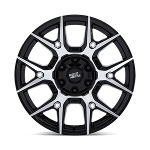 Moto Metal MO813 MASON Gloss Black W/ Machined Face 17x8.5 +12 6x135|6x139.7mm 95.1mm