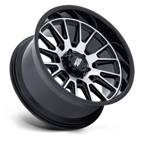 Moto Metal MO814 TEKTON Gloss Black W/ Machined Face 20x9 +20 6x135mm 87.1mm - Wheelwiz