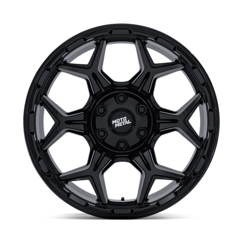 Moto Metal MO815 DUX Gloss Black 20x10 -18 6x135|6x139.7mm 106.1mm - Wheelwiz
