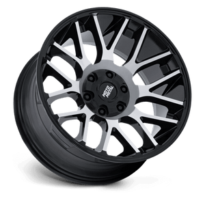 Moto Metal MO816 OVERLOOK Gloss Black W/ Machined Face 20x9 +1 8x180mm 124.2mm - Wheelwiz