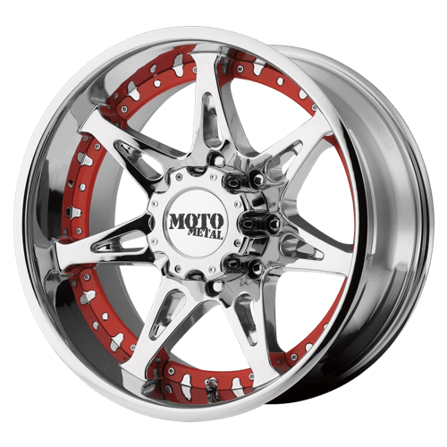 Moto Metal MO961 Chrome 18x10 -24 6x139.7mm 106.1mm - WheelWiz