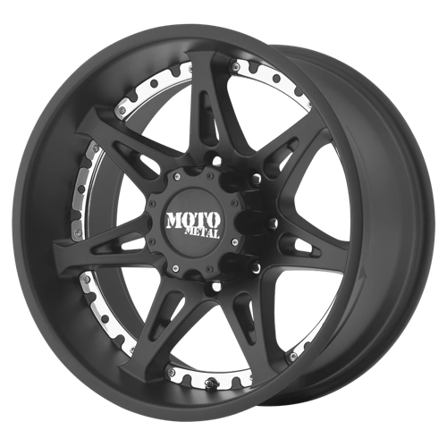 Moto Metal MO961 Satin Black 18x9 +18 8x180mm 124.2mm - WheelWiz