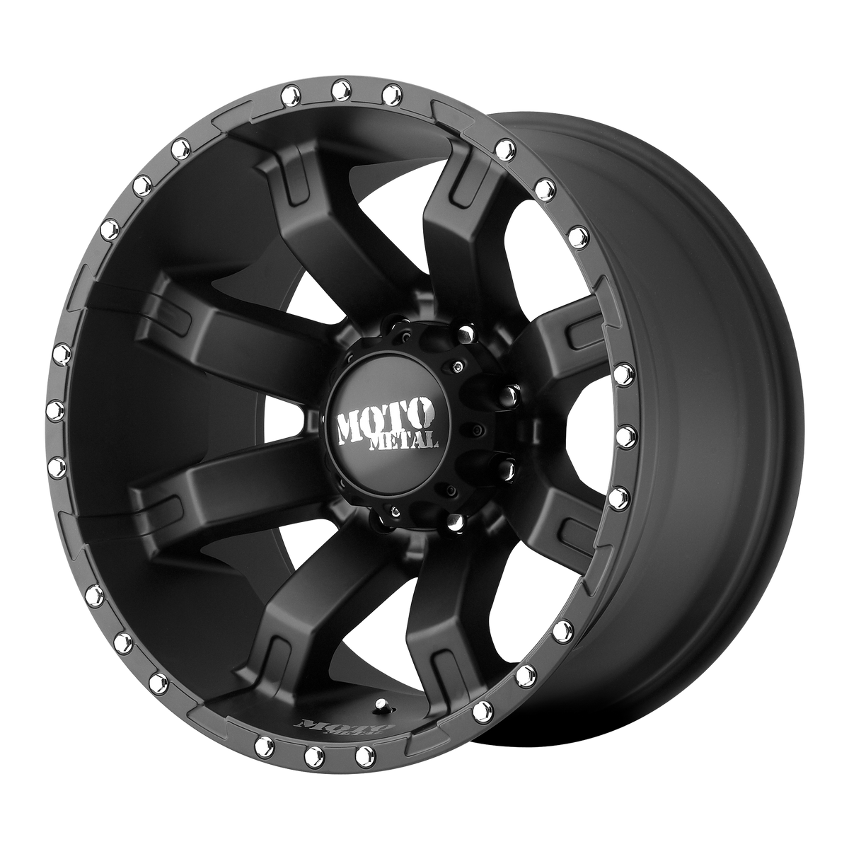 Moto Metal MO968 Satin Black With Clearcoat 20x10 -24 8x170mm 125.1mm - WheelWiz