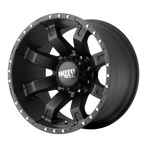 Moto Metal MO968 Satin Black With Clearcoat 20x10 -24 8x170mm 125.1mm - WheelWiz