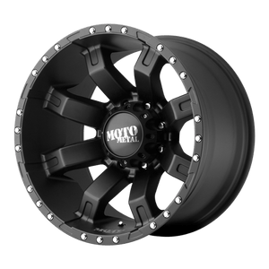 Moto Metal MO968 Satin Black With Clearcoat 20x12 -44 8x180mm 124.2mm - WheelWiz