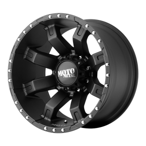 Moto Metal MO968 Satin Black With Clearcoat 20x12 -44 8x180mm 124.2mm - WheelWiz