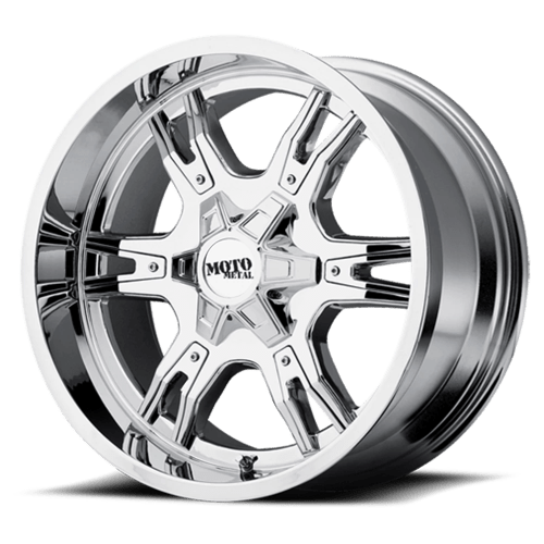 Moto Metal MO969 Chrome W/ Accents 18x10 -24 5x139.7mm 108mm - Wheelwiz