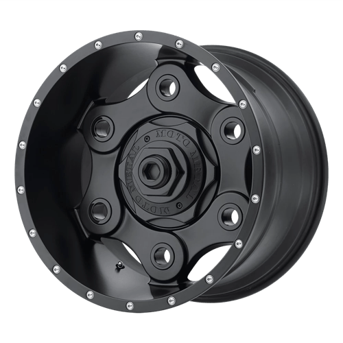Moto Metal MO977 LINK Black Out 17x9 +25 6x135|6x139.7mm 106.1mm - Wheelwiz