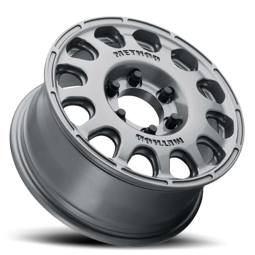 Method Race Wheels MR107 Gloss Titanium 16x7 +45 6x139.7mm 102mm