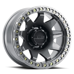 Method Race Wheels MR108 Gloss Titanium 17x9 -44 8x170mm 130.81mm