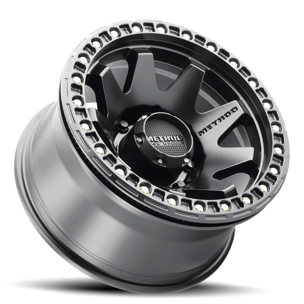 Method Race Wheels MR108 Matte Black 17x9 -44 8x170mm 130.81mm