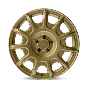 Motegi MR139 RF11 Rally Gold 17x7.5 +22 5x114.3mm 72.6mm - Wheelwiz