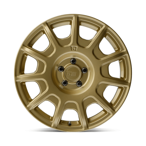 Motegi MR139 RF11 Rally Gold 16x7.5 +40 5x114.3mm 72.6mm - WheelWiz