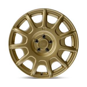 Motegi MR139 RF11 Rally Gold 16x7.5 +40 5x114.3mm 72.6mm - WheelWiz