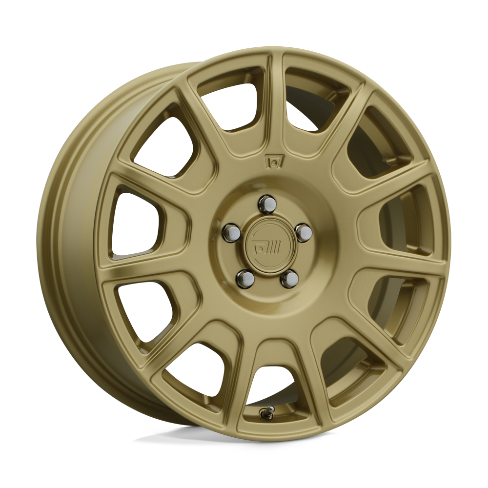 Motegi MR139 RF11 Rally Gold 16x7.5 +40 5x114.3mm 72.6mm - WheelWiz