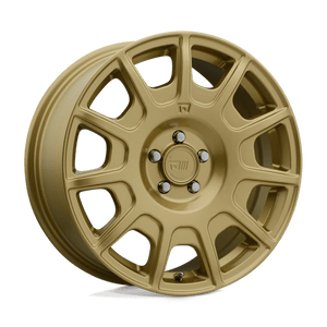 Motegi MR139 RF11 Rally Gold 17x7.5 +22 5x100mm 72.6mm - Wheelwiz
