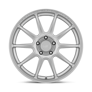 Motegi MR140 SS10 Hyper Silver 17x7 +38 5x114.3mm 72.6mm - WheelWiz