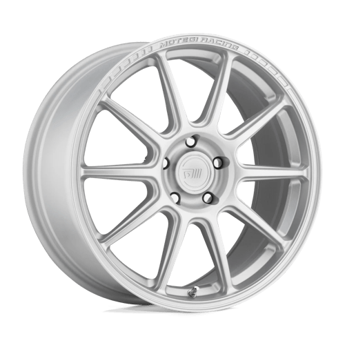 Motegi MR140 SS10 Hyper Silver 18x8.5 +45 5x112mm 66.6mm - WheelWiz