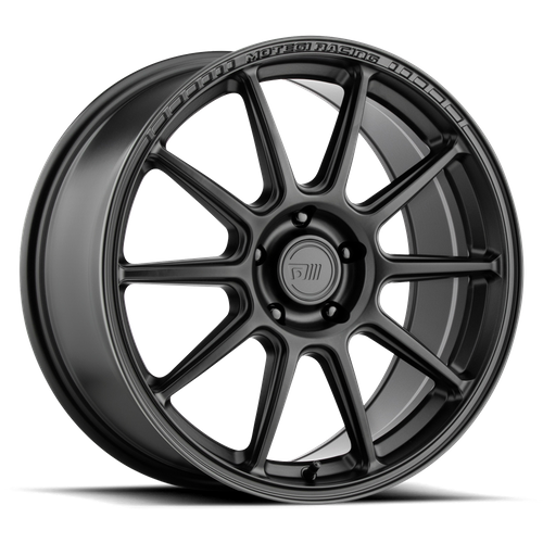 Motegi MR140 SS10 Satin Black 18x8.5 +45 5x100mm 72.6mm