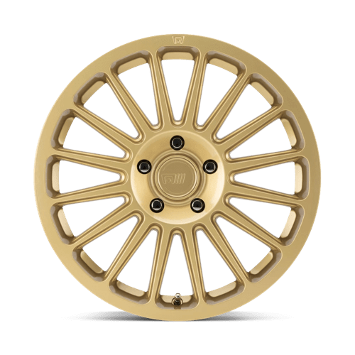 Motegi MR141 RS16 Rally Gold 17x7.5 +40 5x112mm 66.6mm - WheelWiz