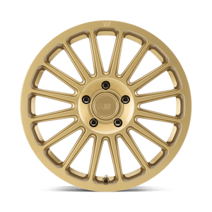 Motegi MR141 RS16 Rally Gold 17x7.5 +40 5x112mm 66.6mm - WheelWiz