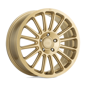 Motegi MR141 RS16 Rally Gold 17x7.5 +40 5x112mm 66.6mm - WheelWiz