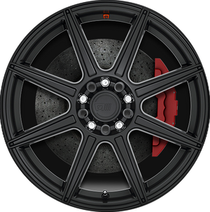 Motegi MR142 CS8 Satin Black 15x6.5 +40 5x100|5x114.3mm 72.6mm