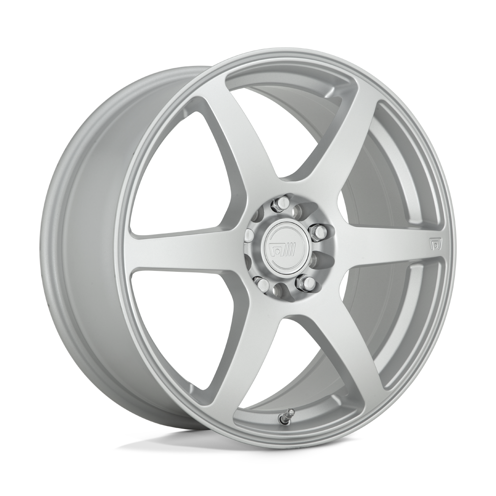Motegi MR143 CS6 Hyper Silver 17x7 +40 5x112|5x114.3mm 72.6mm - WheelWiz