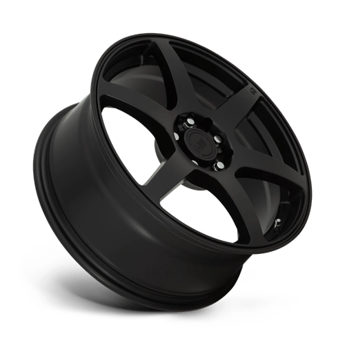 Motegi MR143 CS6 Satin Black 15x6.5 +40 4x100|4x108mm 72.6mm - Wheelwiz