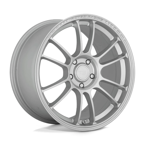 Motegi MR146 SS6 Hyper Silver 17x7 +42 5x112mm 66.6mm - WheelWiz