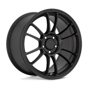 Motegi MR146 SS6 Satin Black 17x7 +42 5x114.3mm 72.6mm - WheelWiz