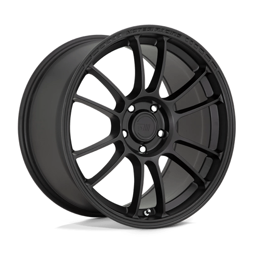 Motegi MR146 SS6 Satin Black 17x7 +42 5x108mm 72.6mm - WheelWiz