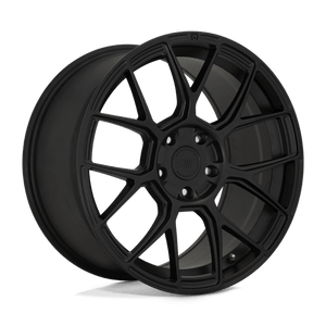 Motegi MR147 CM7 Satin Black 18x8.5 +35 5x112mm 66.6mm - Wheelwiz