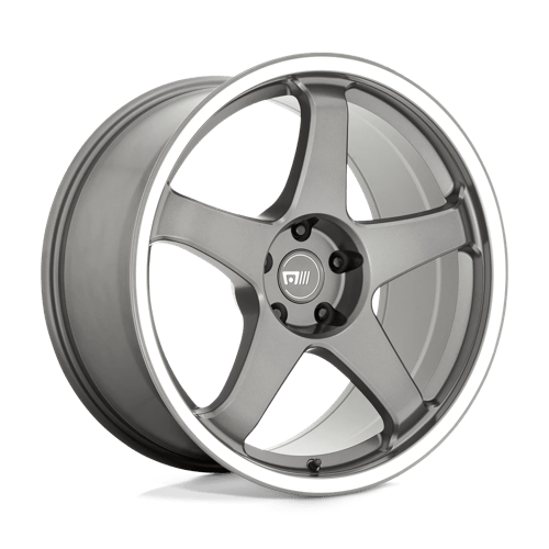 Motegi MR151 CS5 Gunmetal W/ Machined Lip 18x8.5 +30 5x100mm 56.2mm - Wheelwiz