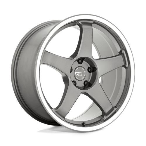 Motegi MR151 CS5 Gunmetal W/ Machined Lip 18x8.5 +45 5x114.3mm 72.6mm - Wheelwiz