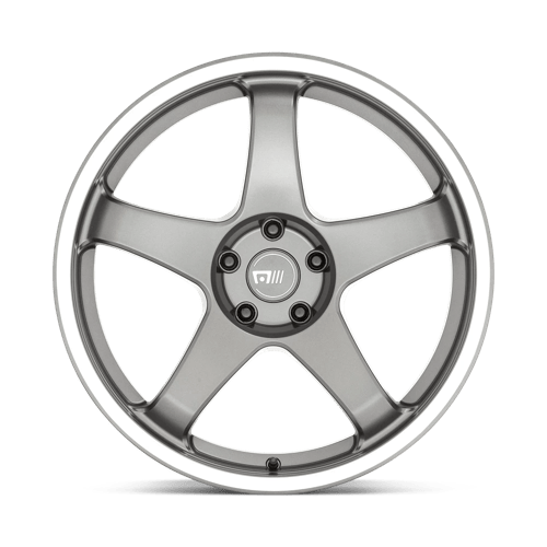 Motegi MR151 CS5 Gunmetal W/ Machined Lip 18x8.5 +30 5x100mm 56.2mm - Wheelwiz