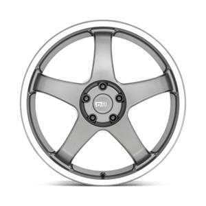 Motegi MR151 CS5 Gunmetal W/ Machined Lip 19x8.5 +45 5x112mm 66.6mm - Wheelwiz