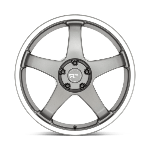 Motegi MR151 CS5 Gunmetal W/ Machined Lip 18x9.5 +40 5x114.3mm 72.6mm - Wheelwiz