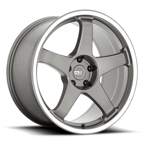 Motegi MR151 CS5 Gunmetal W/ Machined Lip 18x8.5 +35 5x114.3mm 72.6mm - Wheelwiz
