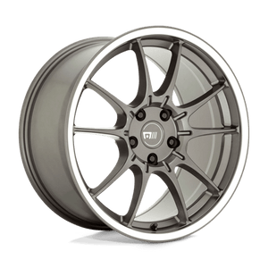 Motegi MR152 SS5 Gunmetal W/ Machined Lip 18x8.5 +42 5x108mm 63.4mm - Wheelwiz