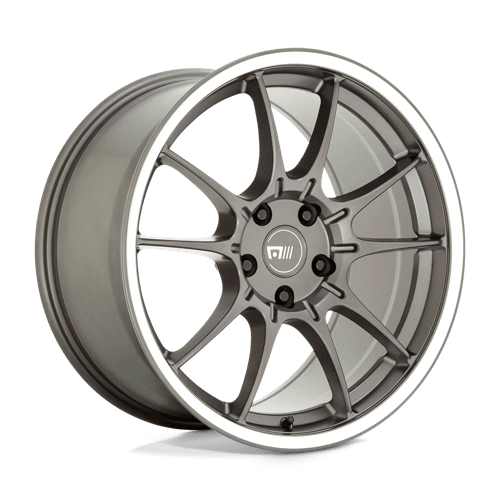 Motegi MR152 SS5 Gunmetal W/ Machined Lip 19x8.5 +30 5x100mm 56.2mm - Wheelwiz