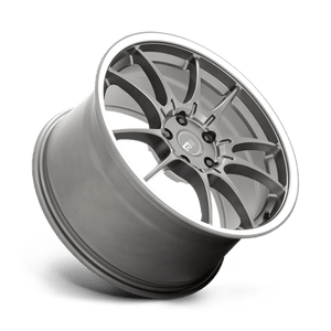 Motegi MR152 SS5 Gunmetal W/ Machined Lip 17x8 +45 4x108mm 63.4mm - Wheelwiz