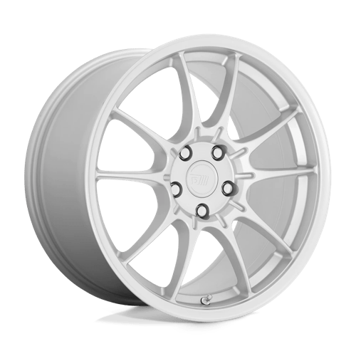 Motegi MR152 SS5 Hyper Silver 19x8.5 +45 5x114.3mm 72.6mm - WheelWiz