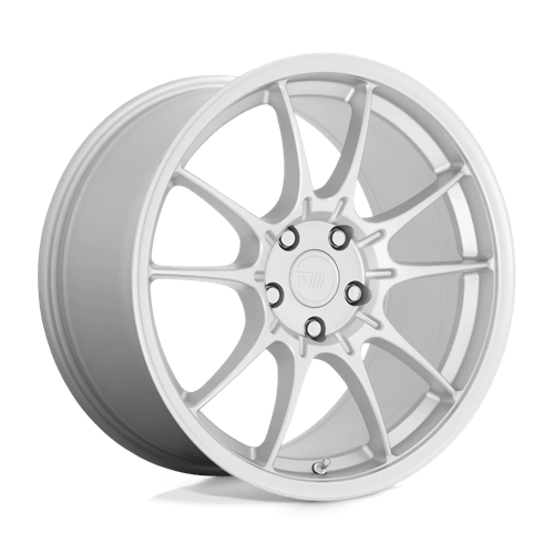 Motegi MR152 SS5 Hyper Silver 18x8.5 +45 5x112mm 66.6mm - WheelWiz