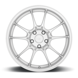 Motegi MR152 SS5 Hyper Silver 17x8 +45 4x108mm 63.4mm